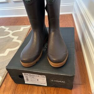 Le Chameau Brown Boots style BON ANJOU 2 MARRON